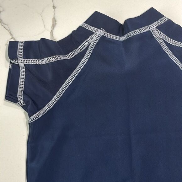 OshKosh B’GOSH | Navy Blue Boys Rash guard Swim Top Surf Size 6-9 Months - Picture 9 of 12